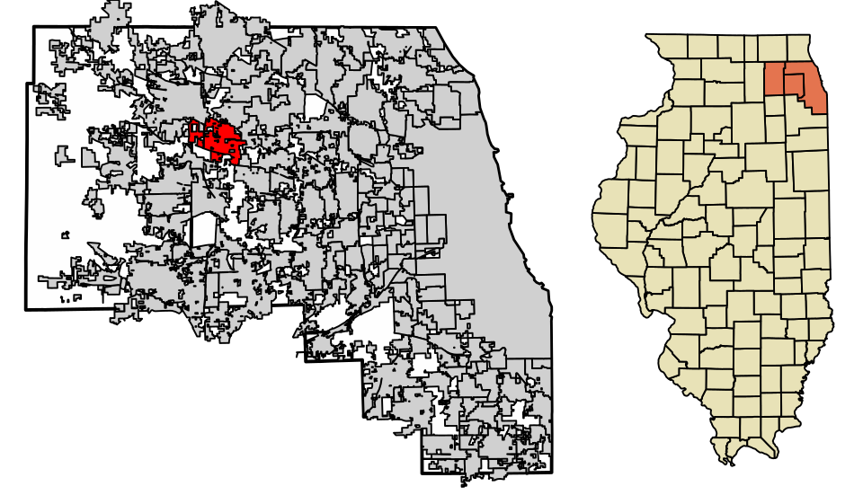 Map of Bartlett