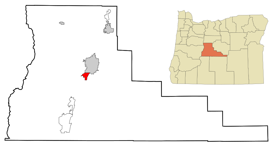 Map of Deschutes River Woods
