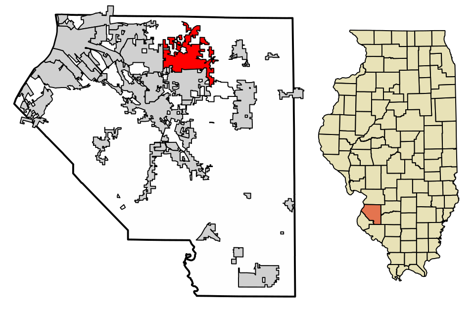 Map of O'Fallon