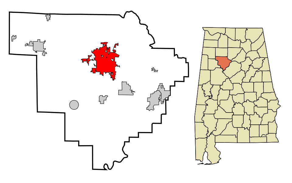 Locator map of Jasper