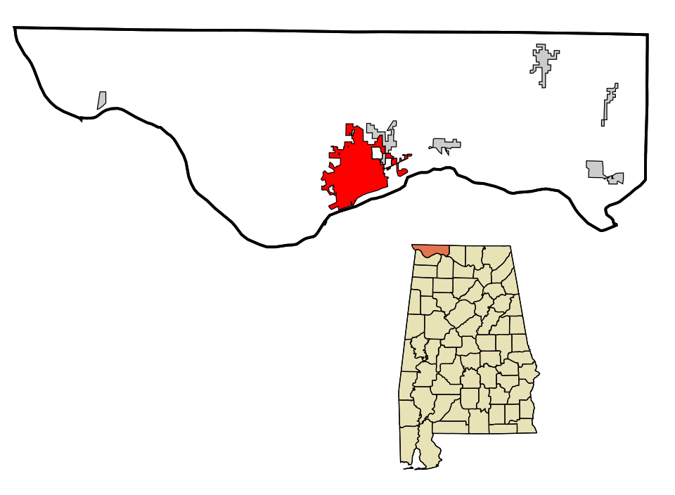 Locator map of Florence