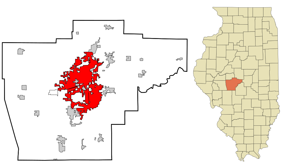 Map of Springfield