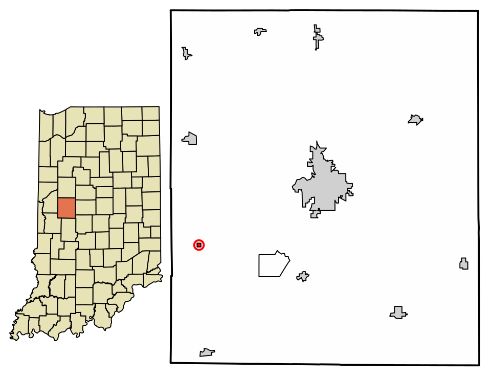 Locator map of Alamo