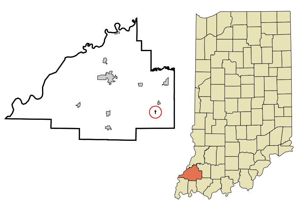 Locator map of Mackey