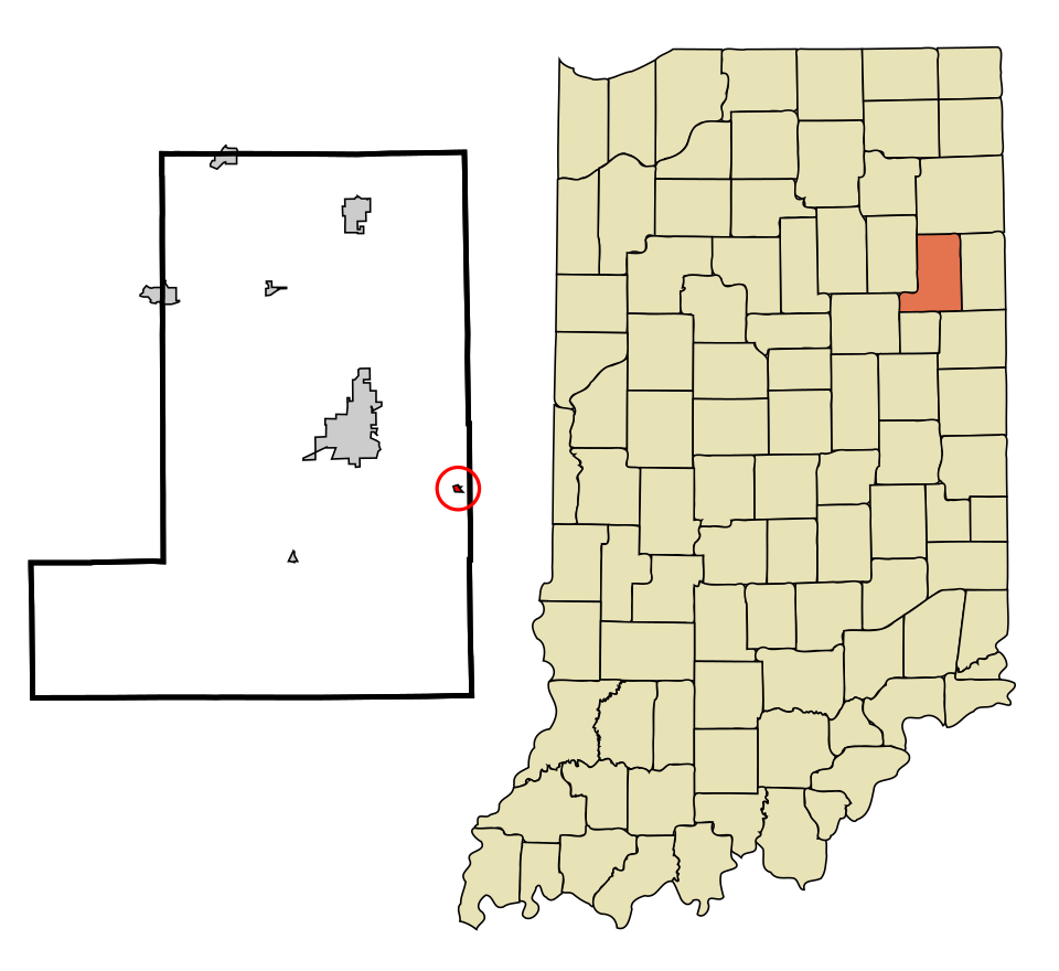 Locator map of Vera Cruz