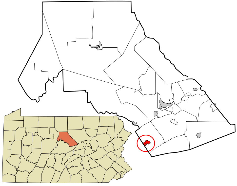 Locator map of Lamar