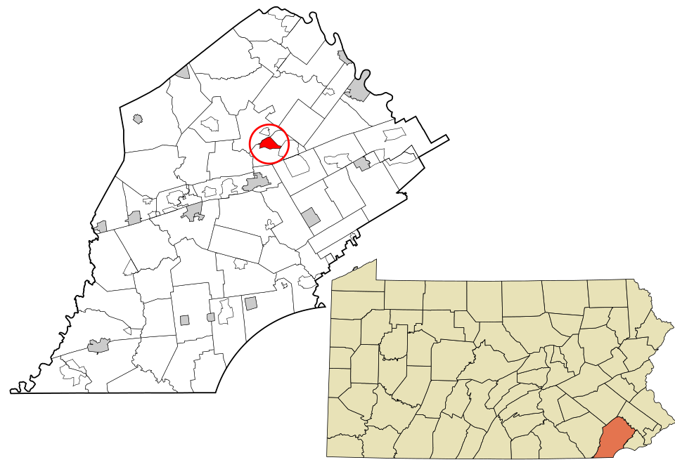 Locator map of Eagleview