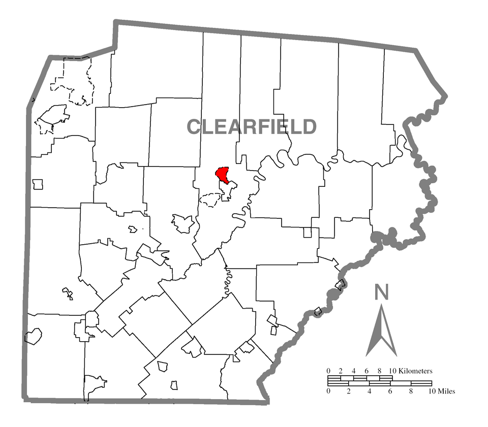 Locator map of Plymptonville