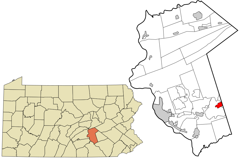 Locator map of Palmdale