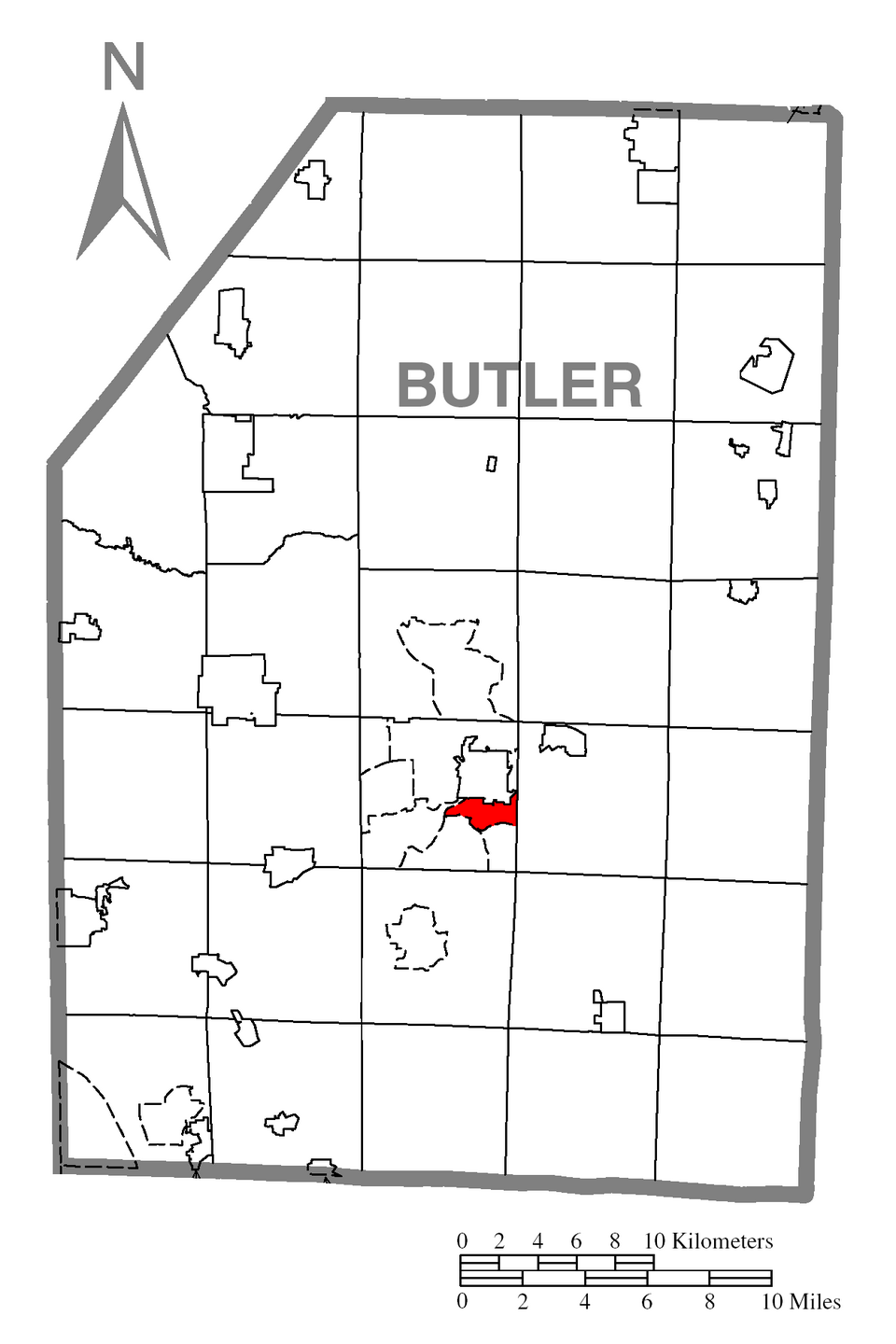 Locator map of Meadowood