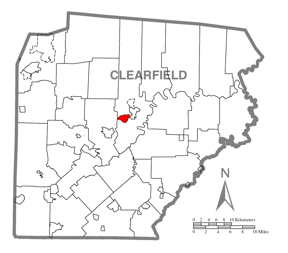 Locator map of Hyde