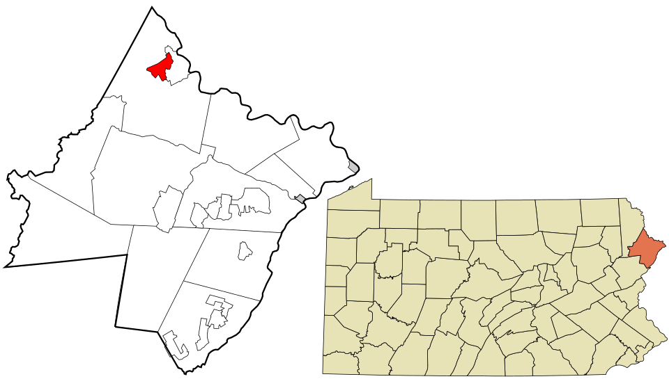 Locator map of Fawn Lake Forest