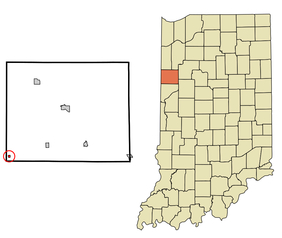 Locator map of Ambia