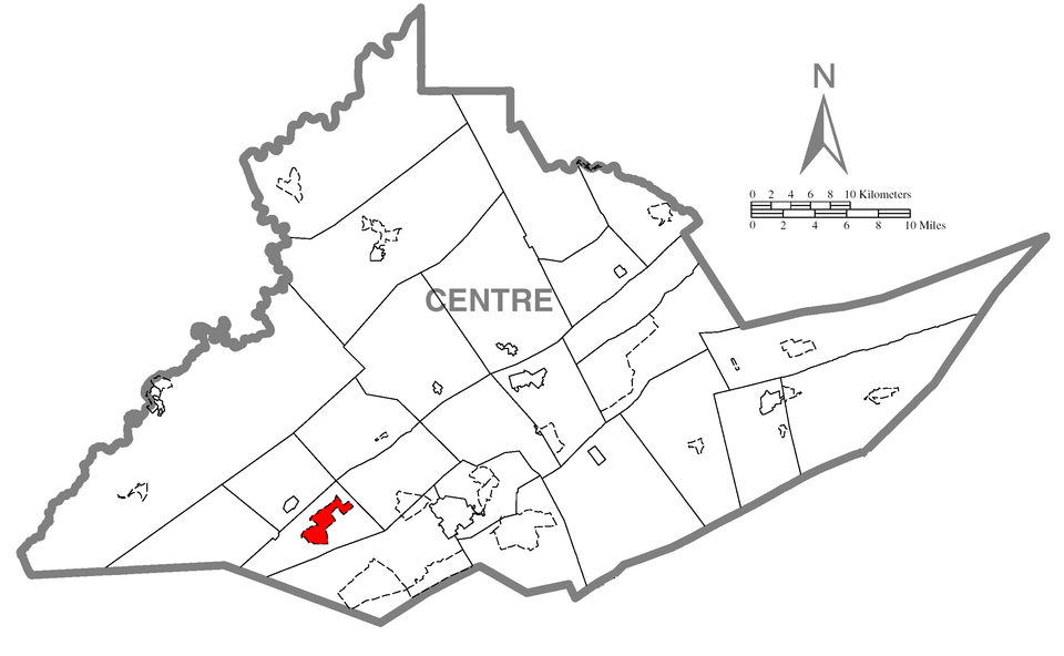 Map of Stormstown