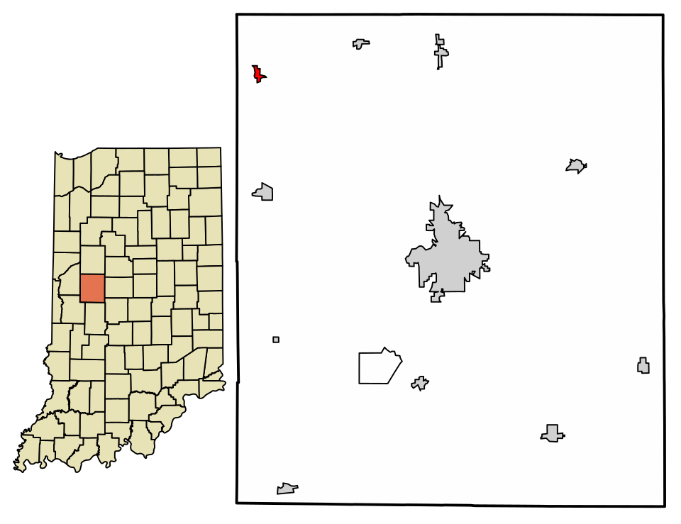 Locator map of Wingate