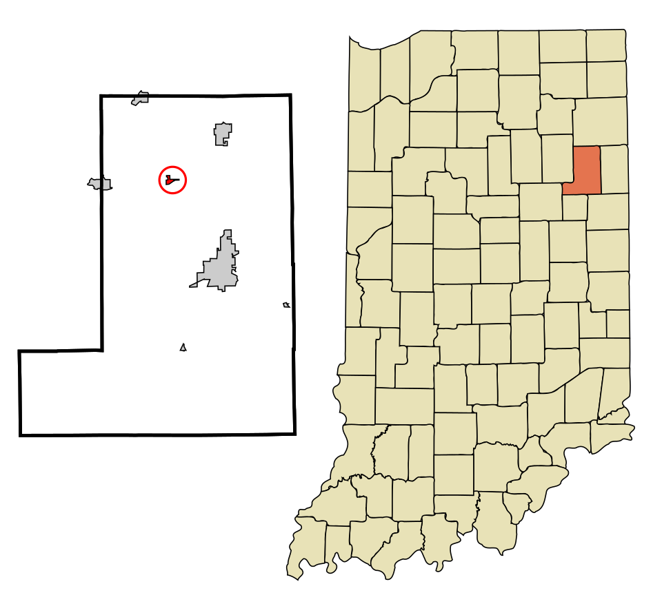 Locator map of Uniondale