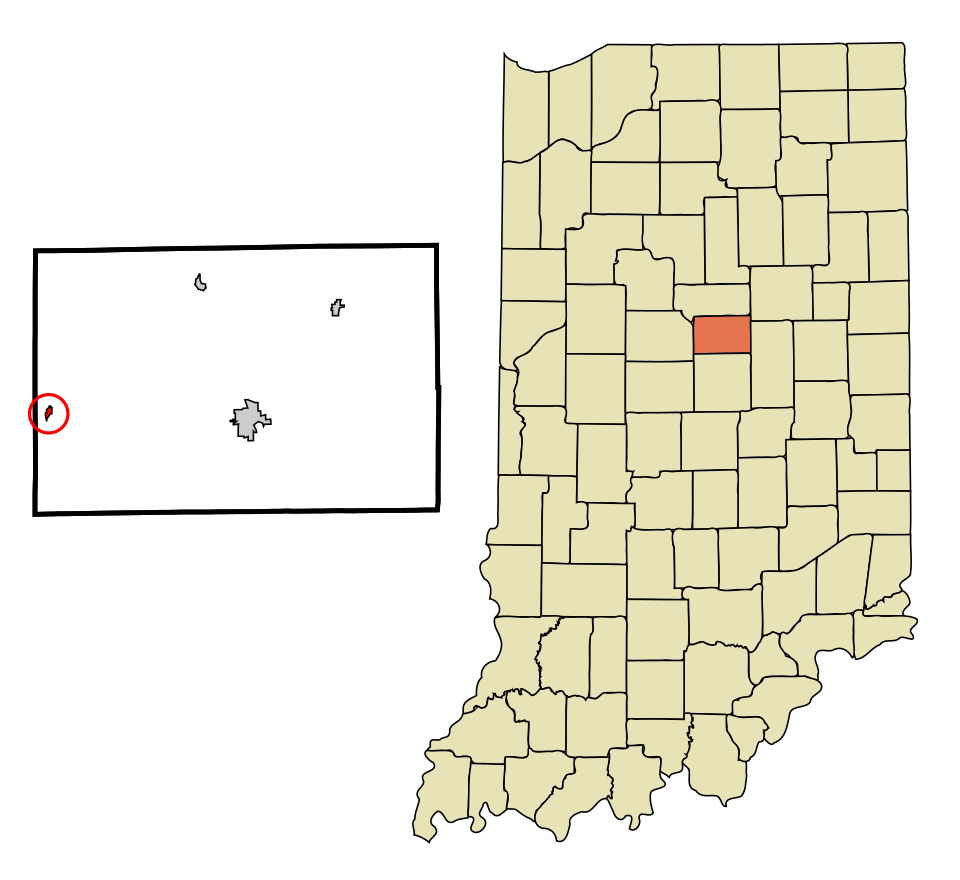 Locator map of Kempton