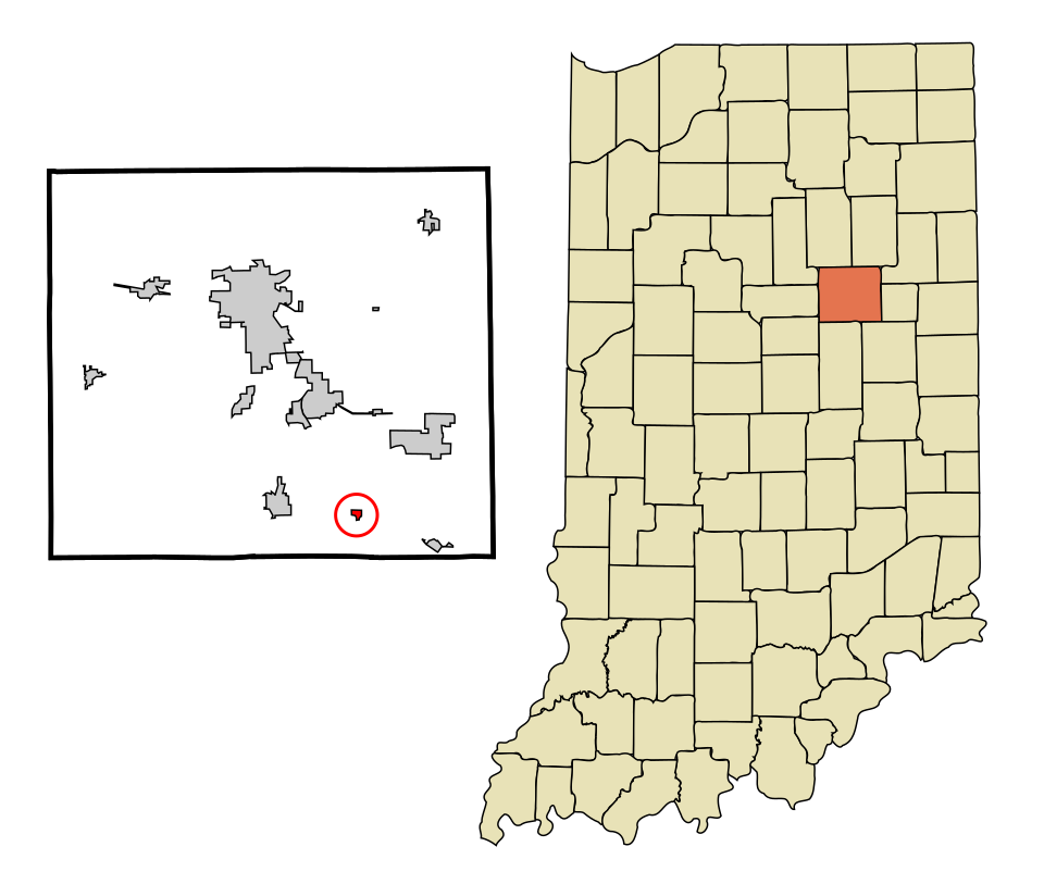 Locator map of Fowlerton