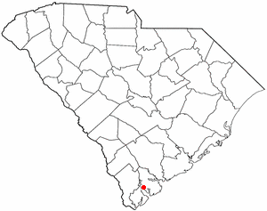 Locator map of Shell Point