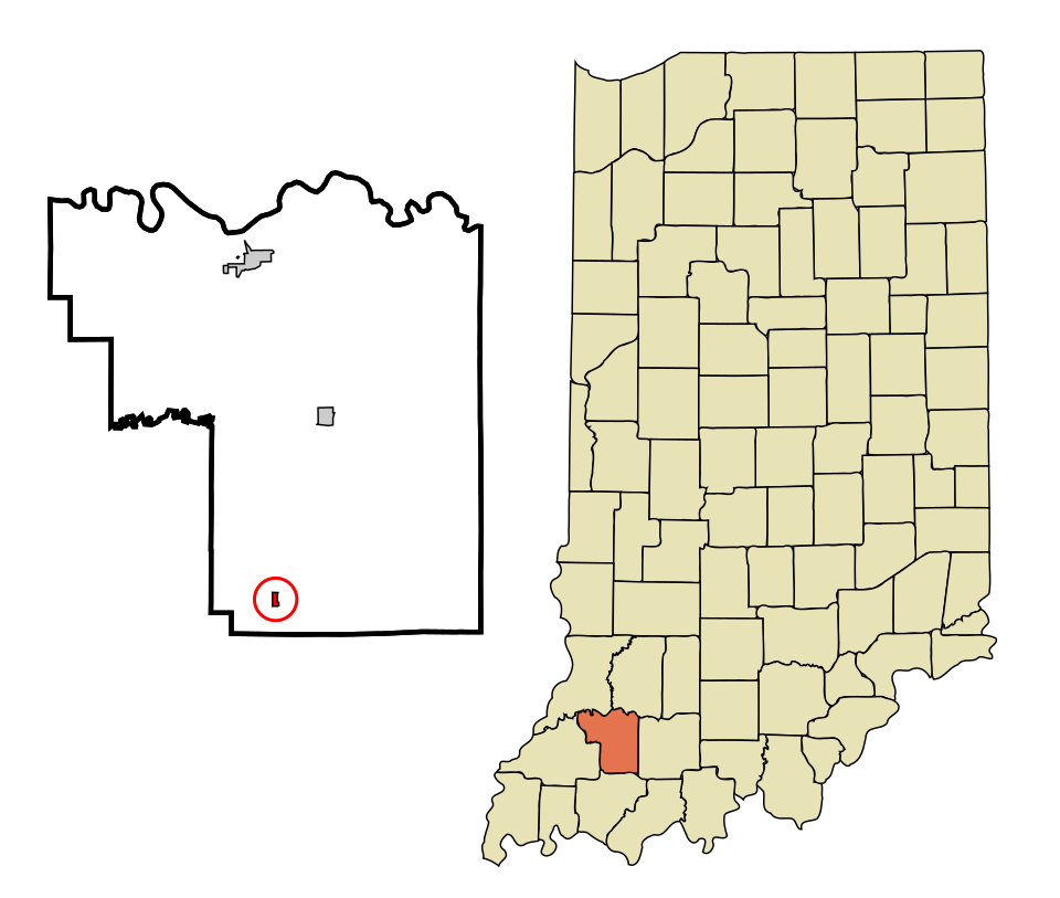 Locator map of Spurgeon