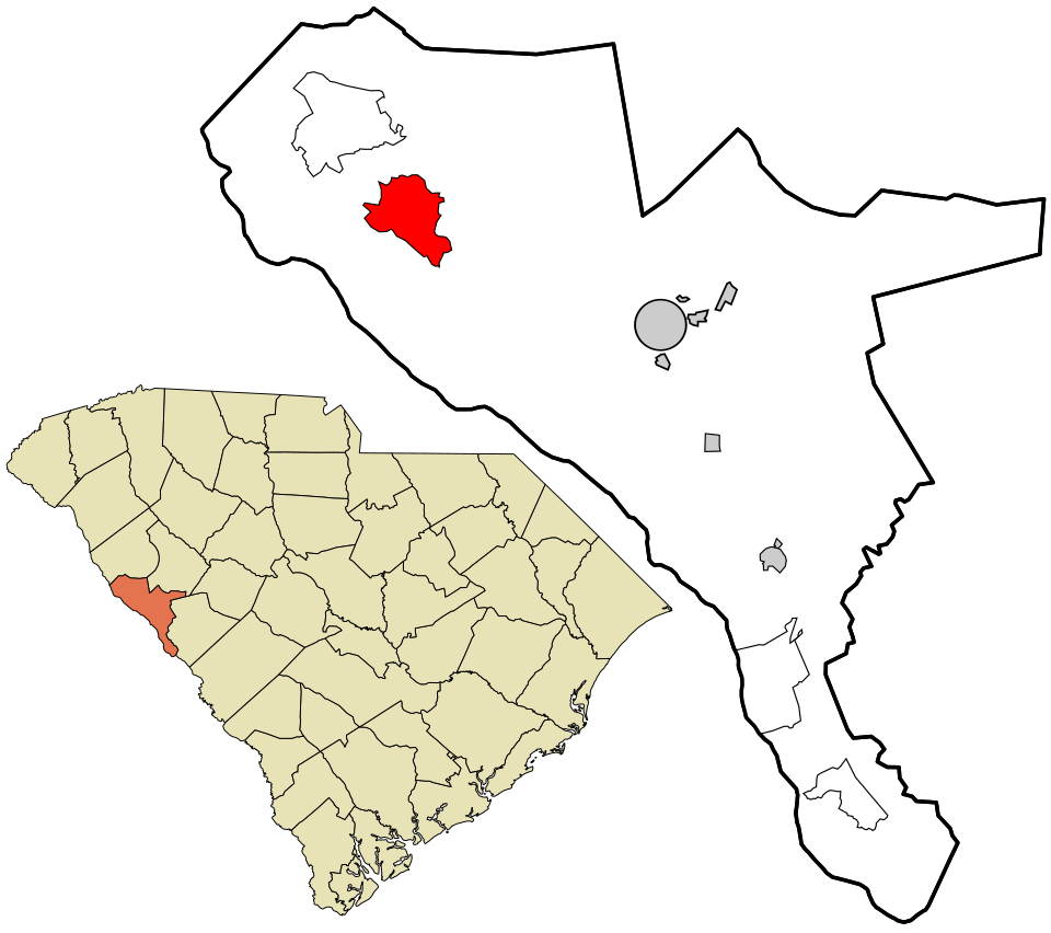 Locator map of Willington
