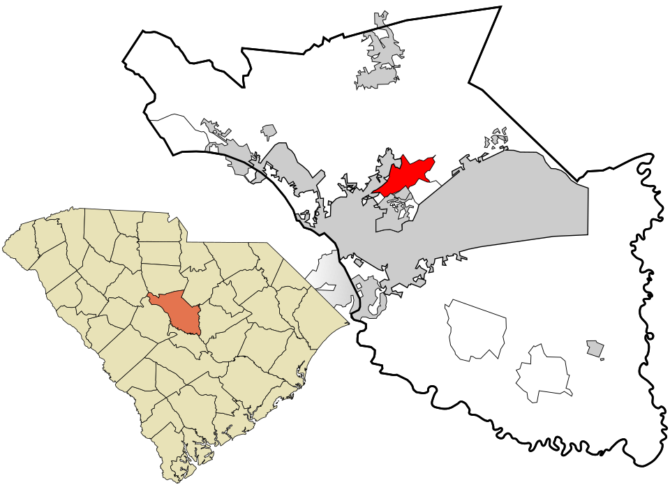 Map of Dentsville