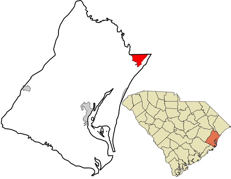 Map of Murrells Inlet