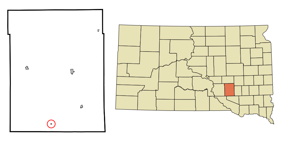 Locator map of Aurora Center