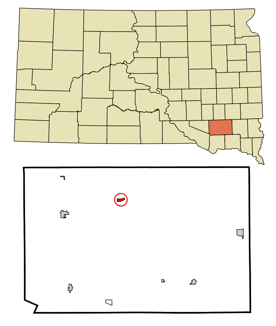 Locator map of Milltown