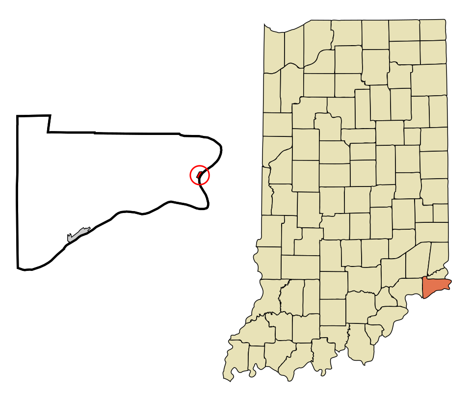 Locator map of Patriot