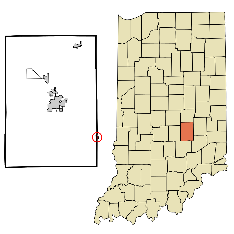 Locator map of St. Paul