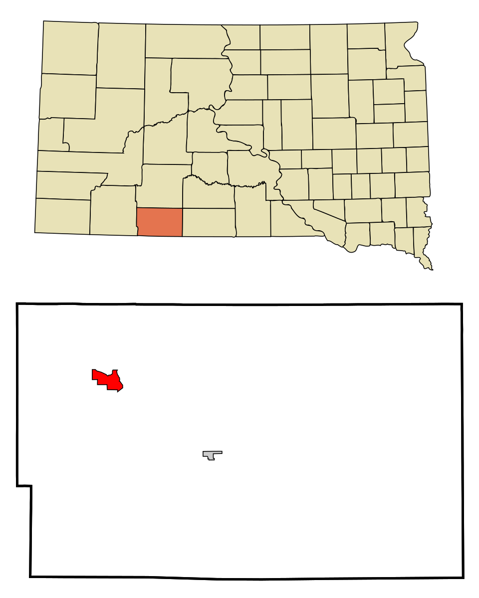 Locator map of Allen