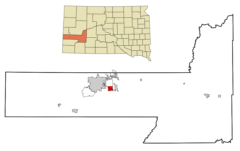 Locator map of Green Valley
