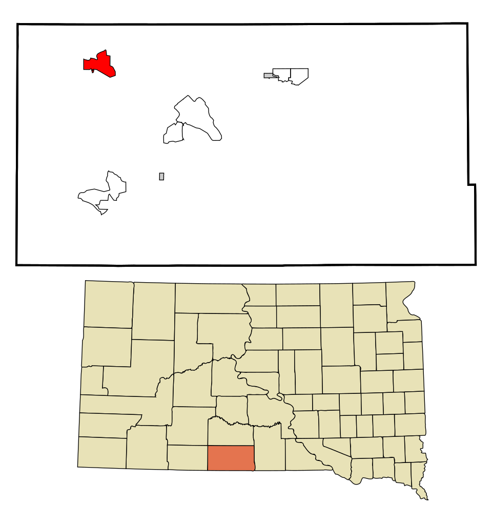 Locator map of Parmelee