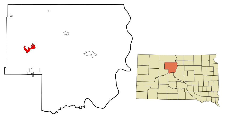 Locator map of Green Grass