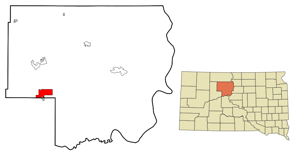 Locator map of North Eagle Butte