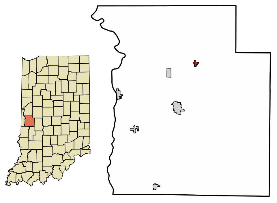 Locator map of Marshall