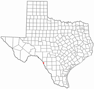 Locator map of Quemado