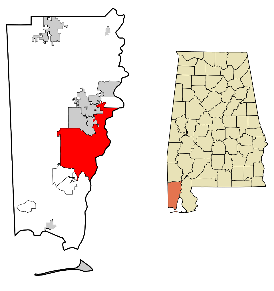 Map of Mobile