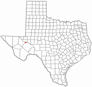 Locator map of Coyanosa