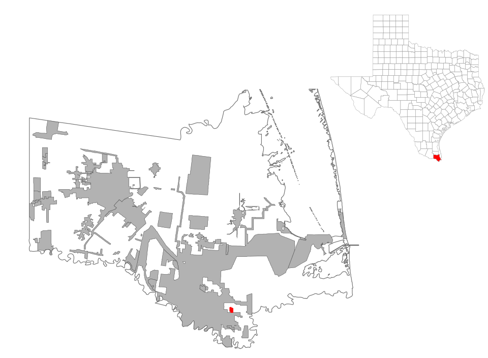 Locator map of Reid Hope King