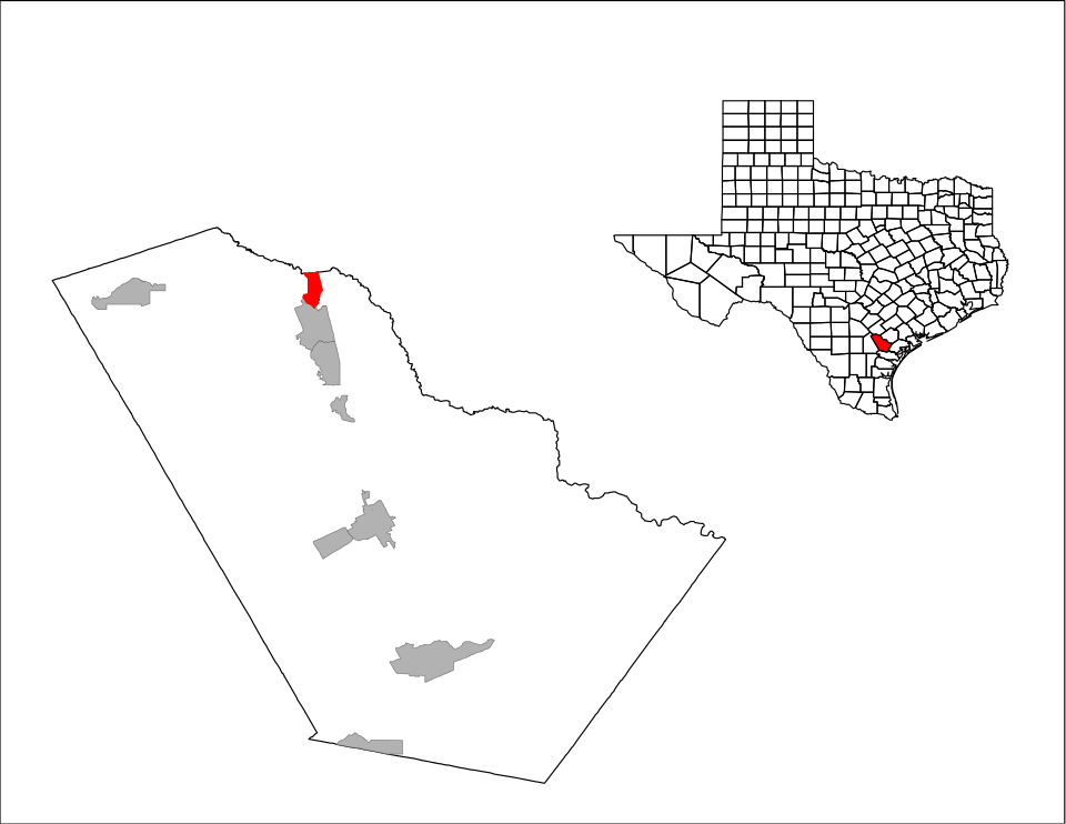 Locator map of Tulsita