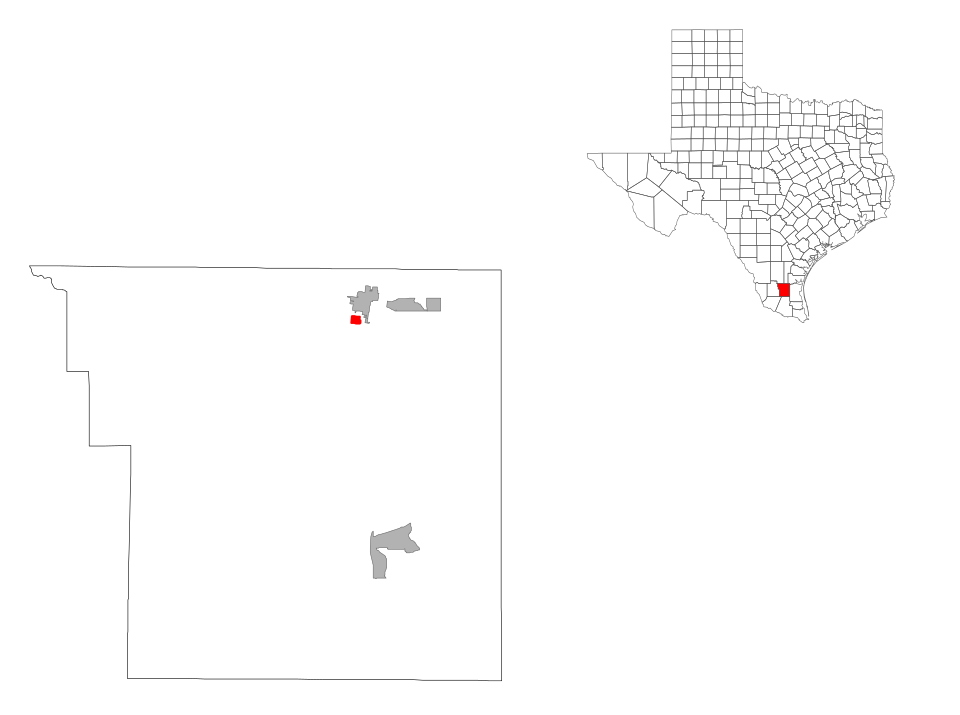 Locator map of Cantu Addition