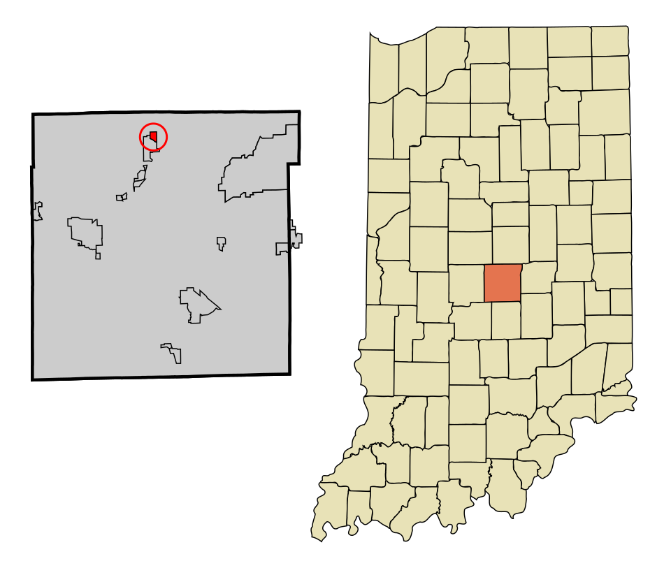 Locator map of Williams Creek