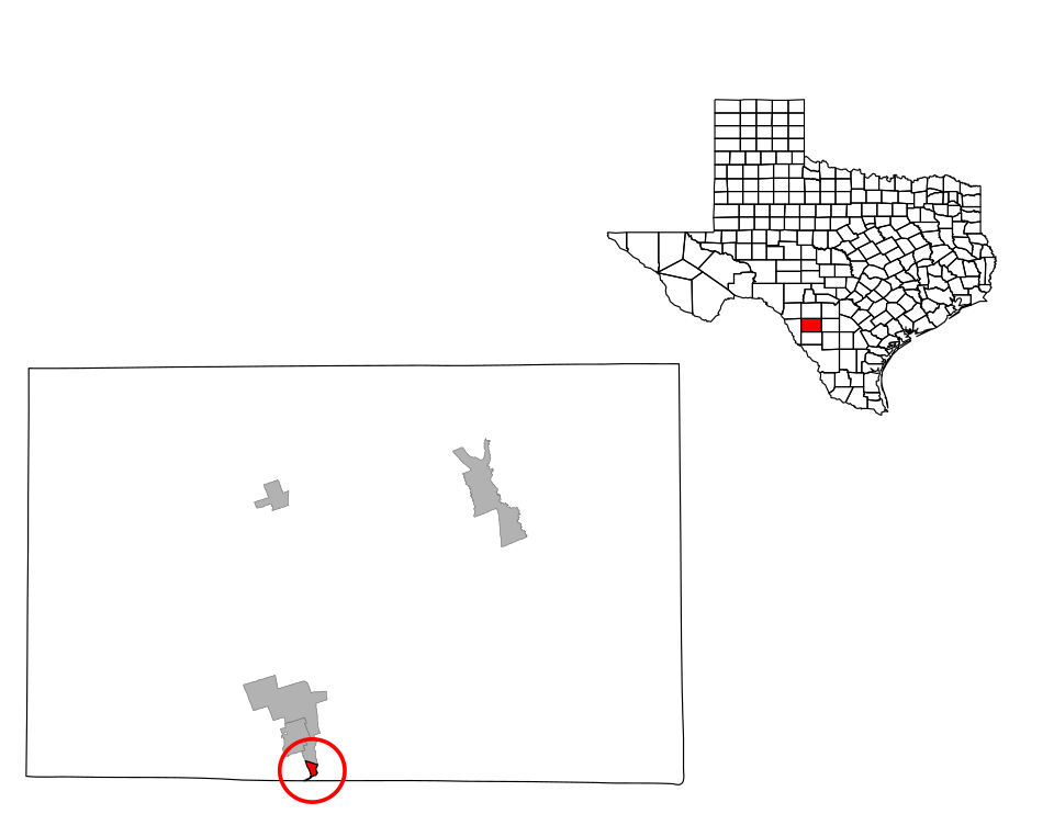 Locator map of Chula Vista