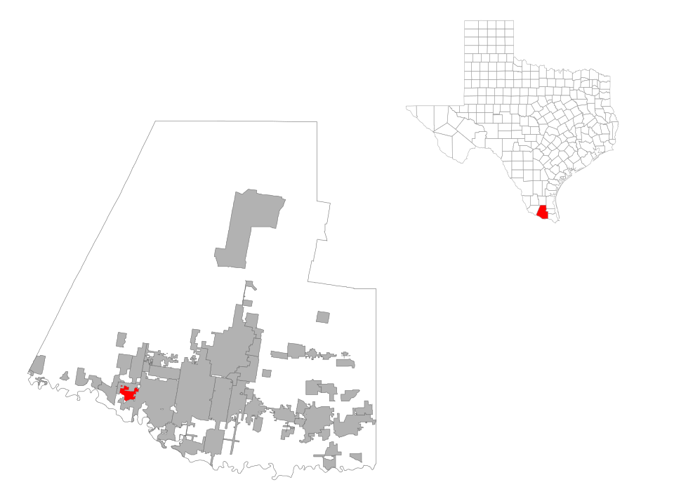 Locator map of Palmview South