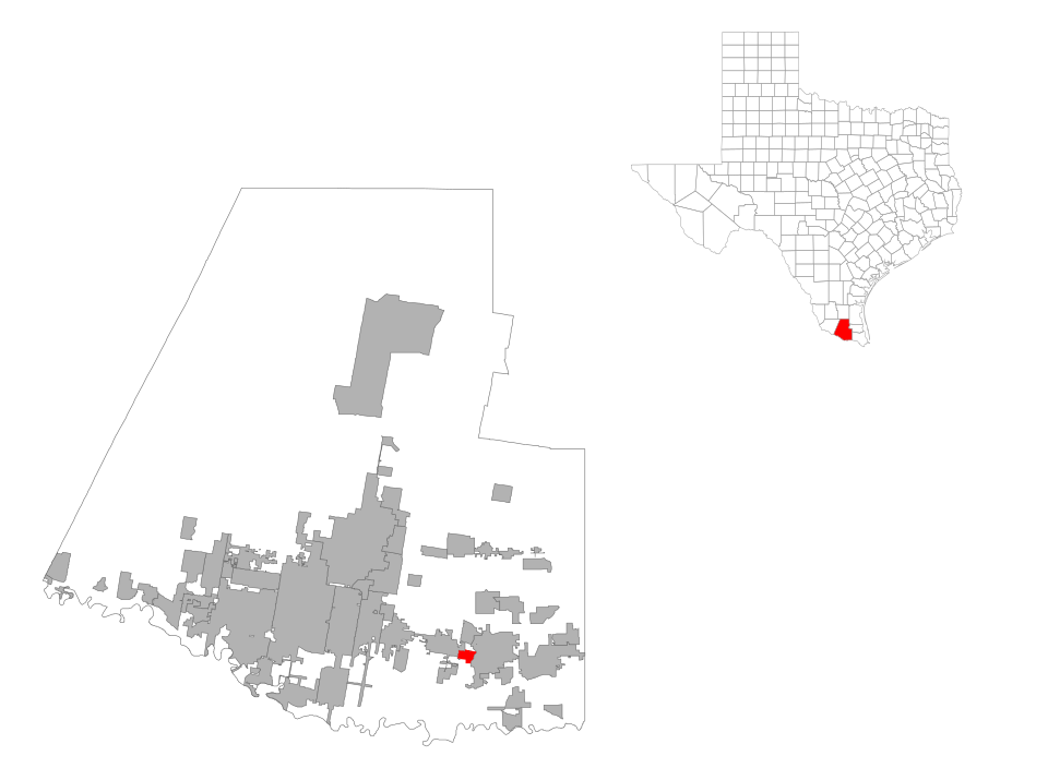 Locator map of Midway South