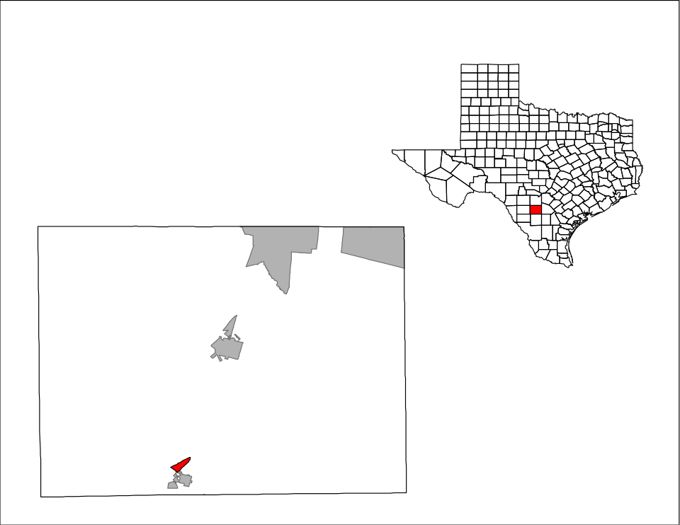 Locator map of Hilltop