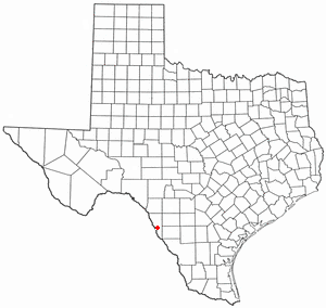Locator map of El Indio