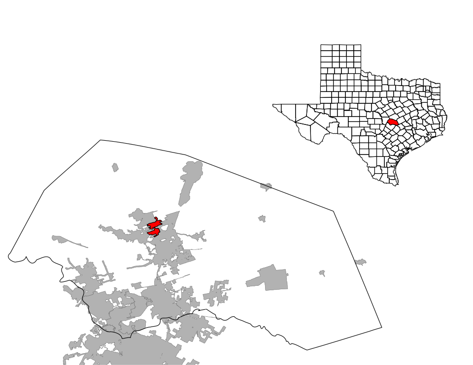 Locator map of Serenada